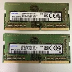 Samsung 8GB DDR4 メモリ PC4-2666V
