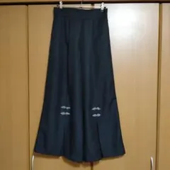 axesfemmeワイドパンツ ブラック チャイナボタン風
