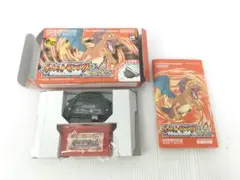 ポケットモンスター ファイアレッド　箱　説明書　ワイヤレスアダプタ付き