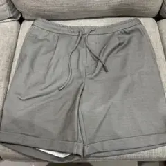 ZARA ドローコード ショートパンツ グレーのサムネイル