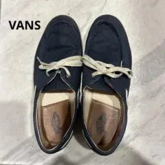VANS デッキシューズ ネイビー キャンバス26㎝のサムネイル