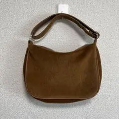 ブラウン フェイクファー バッグ