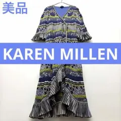 KAREN MILLEN 膝丈ワンピース - メルカリ