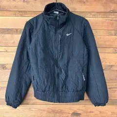 【L】NIKE ナイキ 中綿ジャケット ブラック ナイロンジャケットのサムネイル