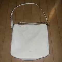 COACH ハンドショルダーバッグ　ホワイト