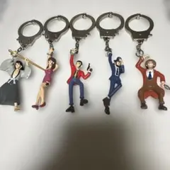 ルパン三世 フィギュアキーホルダー 6体セット - メルカリ