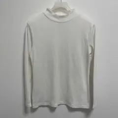 Eddie Bauer タートルネック長袖トップス ホワイト L～LL