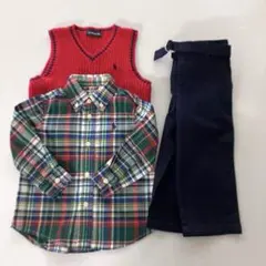 美品　ラルフローレン　トップス　パンツ　３点まとめ売り 80