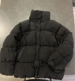 H&M Divided ブラックダウンジャケット XS