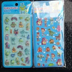 モンスターズ・インク＆トイ・ストーリー PUKUPUKUシール2シートセット