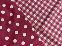 ギンガムチェック生地