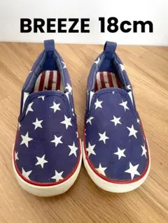 ブリーズ　breeze 18cm スニーカー　スリッポン　古着　ヴィンテージ