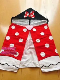 東京ディズニーリゾート ミニーマウス フード付きタオル