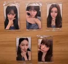 LESSERAFIM Spaghetti ktown4uトレカ 5枚セツト B