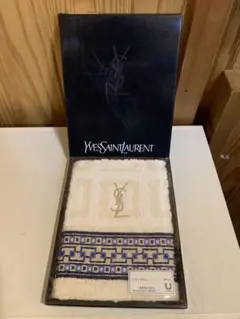 イブサンローラン ゲストタオル タオル ハンカチ YSL