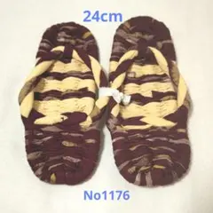 着物リメイク布ぞうり 24cm 和装小物