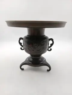 華道用 唐金薄端 銅製花器 高岡銅器 中光 銅器 - メルカリ