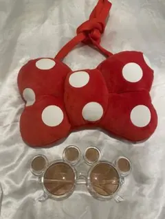 ディズニーグッズセット(サングラス、バッグ)