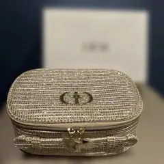 Dior クリスチャンディオール バニティポーチ ゴールド