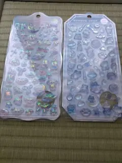 正規品　ボンボンドロップシール　ちゅるきら　シャーベット　よるねこ　わんわん