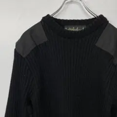 woolyback イギリス製　コマンドニットセーター　ミリタリーニットのサムネイル