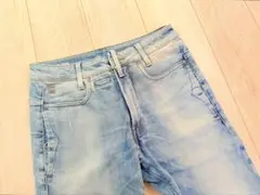 【お得】G-STAR RAW メンズ ライトブルー スキニーデニム L
