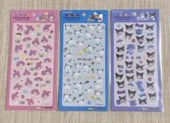 サンリオ エポキシステッカー 3枚セット　マイメロ　クロミ　ぽちゃっこ　新品
