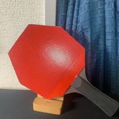 卓球　ラケット　六角形　裏　表　ラバー　シェーク　FL シェイプ