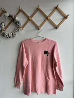 【メインストーリー】Main story ワッフルT ピンク【12y】