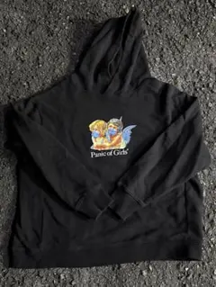 Panic of Girls ブラックパーカー