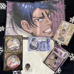 【新品】ゴールデンカムイ 鯉登 バースデイ アクスタ バッジ他7点