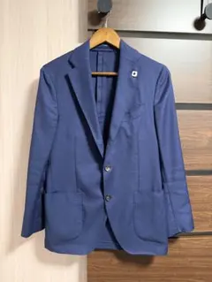 LARDINI テーラードジャケット ネイビー