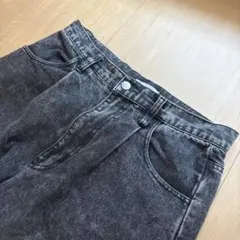 cussil ダークグレー ストレートデニム S