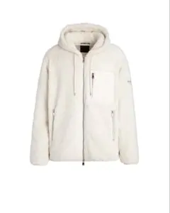 MENFI メンフィ ボアブルゾン ホワイト