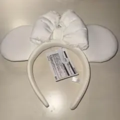 ディズニー カチューシャ 白デニム