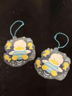 サンリオキャラクターズ アヒルのペックル ラバーマスコットのサムネイル