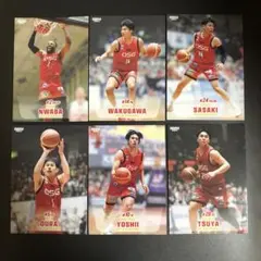 Bリーグ 三遠ネオフェニックス 2024-25 レギュラーカード 6枚セット