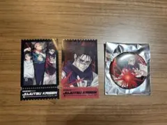 呪術廻戦 死滅回游 ポップアップ 仙台 脹相 セット 缶バッジ クリアカード