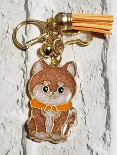 R62★ハンドメイド★柴犬★キーホルダー★犬