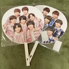 なにわ男子　カウコン　集合うちわ