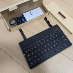 iClever Bluetoothキーボード 折りたたみ式 二つ折り