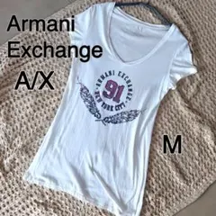 【美品】Armani Exchange A/X アルマーニ Tシャツ US M