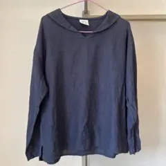 オーチバル　リネン100% 長袖シャツ　オーシバルのサムネイル