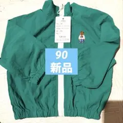 SHI YI キッズ アウター グリーン 90cm 新品 薄手 羽織りのサムネイル