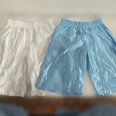 バスケットボールパンツ ライトブルー　140