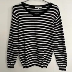 【美品】【OZOC】 オゾック 長袖 ニット セーターMサイズ