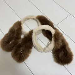 【USJ】ユニバ スヌーピー カチューシャ 茶色 2個セット