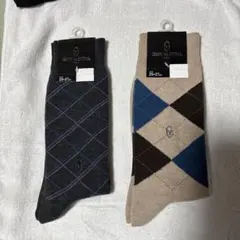 GIANNI VALENTINO ソックス 2足セット 25-27cmのサムネイル