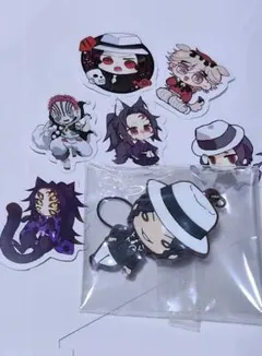 鬼滅の刃　ラバーストラップ　鬼舞辻無惨　にとたん