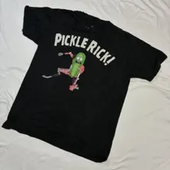 3287] USA古着 Tシャツ M アメリカ古着 ピクルス リック モーティ
